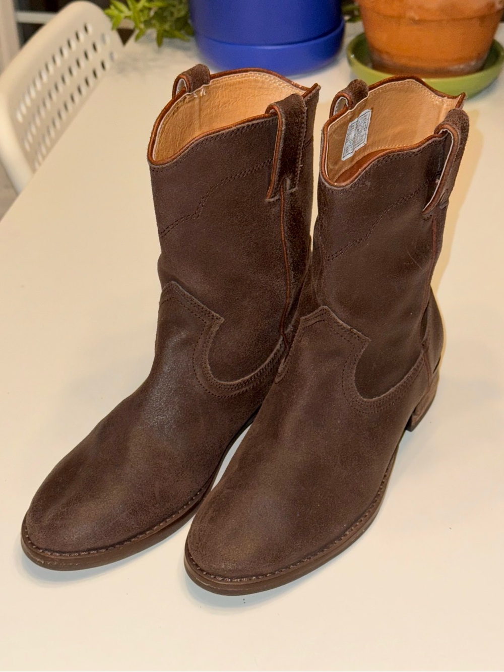 Ralph Lauren kids Marlow Suede Boot euro size 36